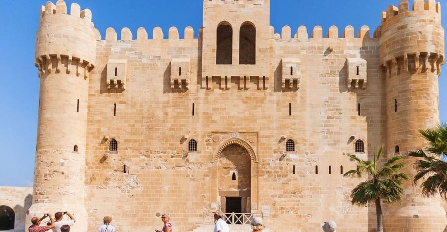 From Alexandria: Full-Day Guided Tour of Historical Sights - Stop outside the modern Library of Alexandria
