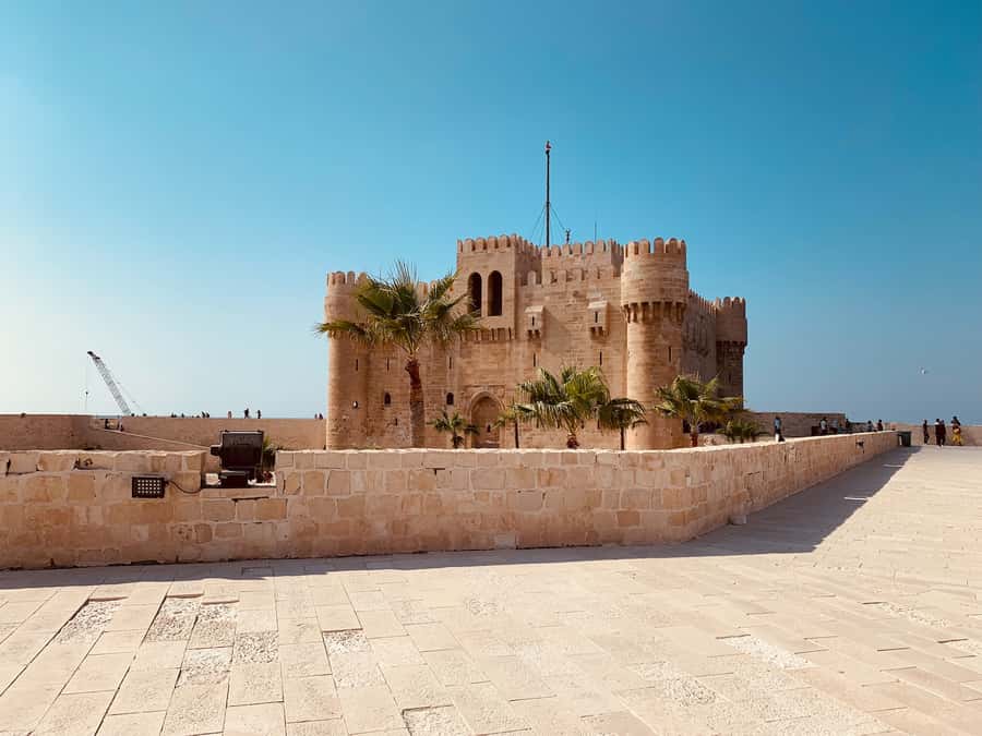 From Alexandria: Highlights of Alexandria Full City Tour - Qaitbay Fort beside the old lighthouse site