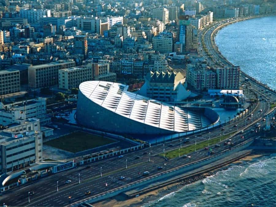 From Alexandria Port: Alexandria Day Tour - The Bibliotheca Alexandrina