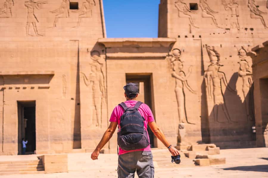 From Aswan: Private Guided Tour of Philae Temple with Entry - The motorboat crossing to Philae Island