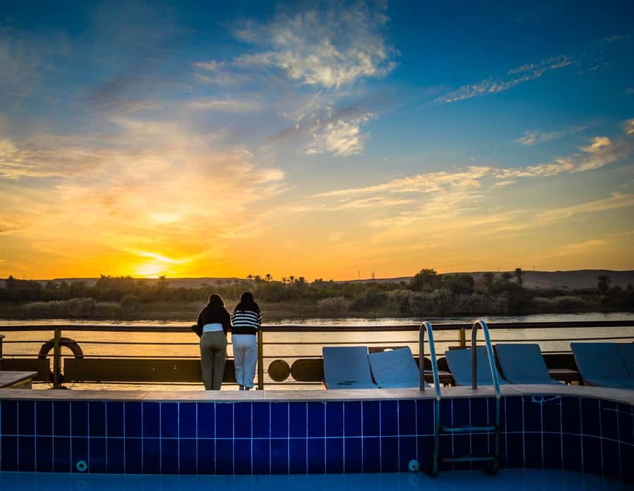 From Cairo: 4-Day Nile Cruise to Luxor with Balloon Flight - Day 1: Aswan’s dam, obelisk, and island temple