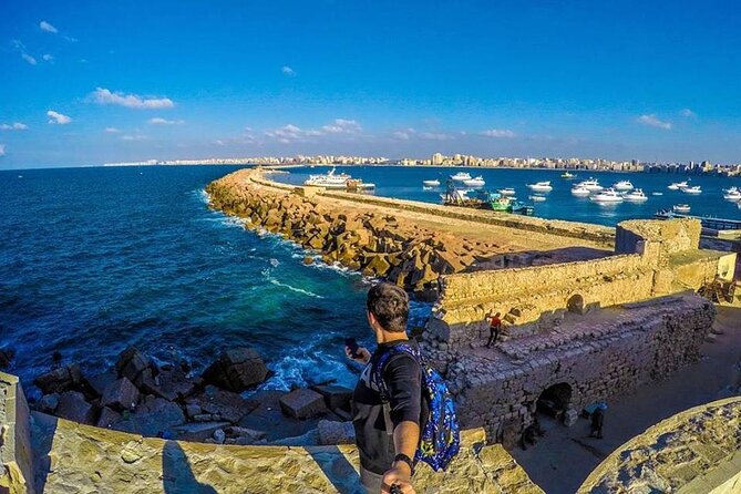 From Cairo: Alexandria Catacomb, Lighthouse, Citadel Trip & Lunch - Roman Amphitheatre and Pompey’s Pillar