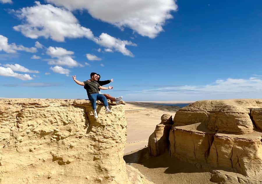 From Cairo: Desert Safari, Camel Ride, Magic Lake, & Lunch - BBQ lunch at the desert camp