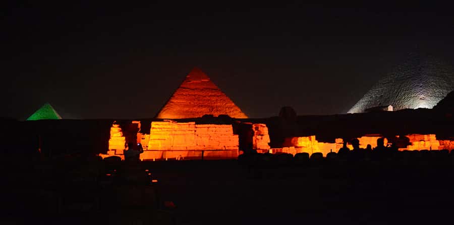 From Cairo: Giza Pyramids Tour with Light Show and Transfer - How this compares with a daytime pyramid visit