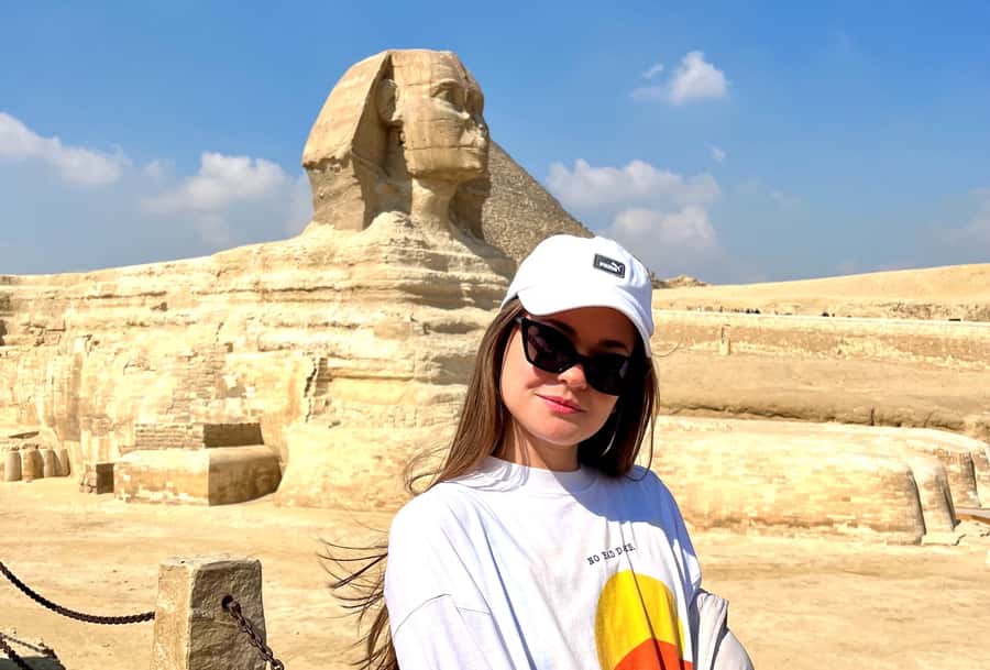From Cairo: Pyramids of Giza, Sphinx, Saqqara & Memphis Tour - Memphis and the colossal statue of Ramesses II