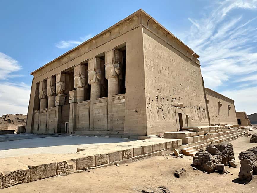 From Hurghada: Abydos, Osireion, and Dendera Day Tour - Seeing the Osireion from the temple grounds