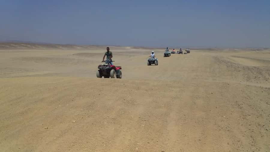 From Hurghada: Makadi Bay ATV Tour - Guides, safety, and the feel of the group