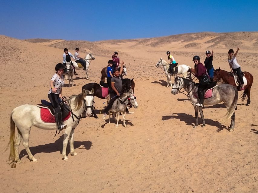 From Hurghada: Makadi Bay Horse Riding Tour - Sunset, dinner, live show, and desert stargazing