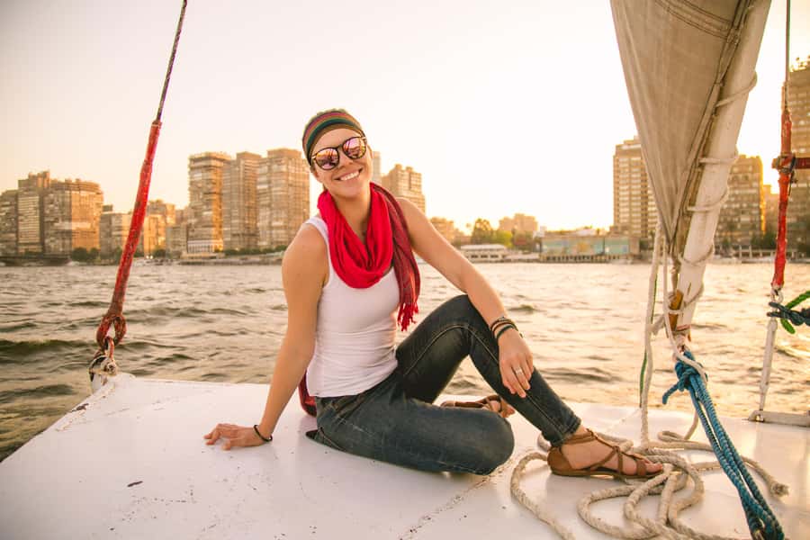 From Luxor: Dendera Temple All-Inclusive Tour & Felucca Ride - A felucca ride on the Nile