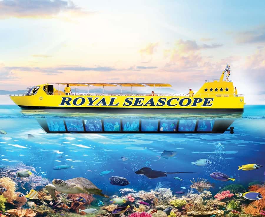 From Safaga: Royal Seascope Submarine with Snorkeling - 45 minutes behind the underwater windows