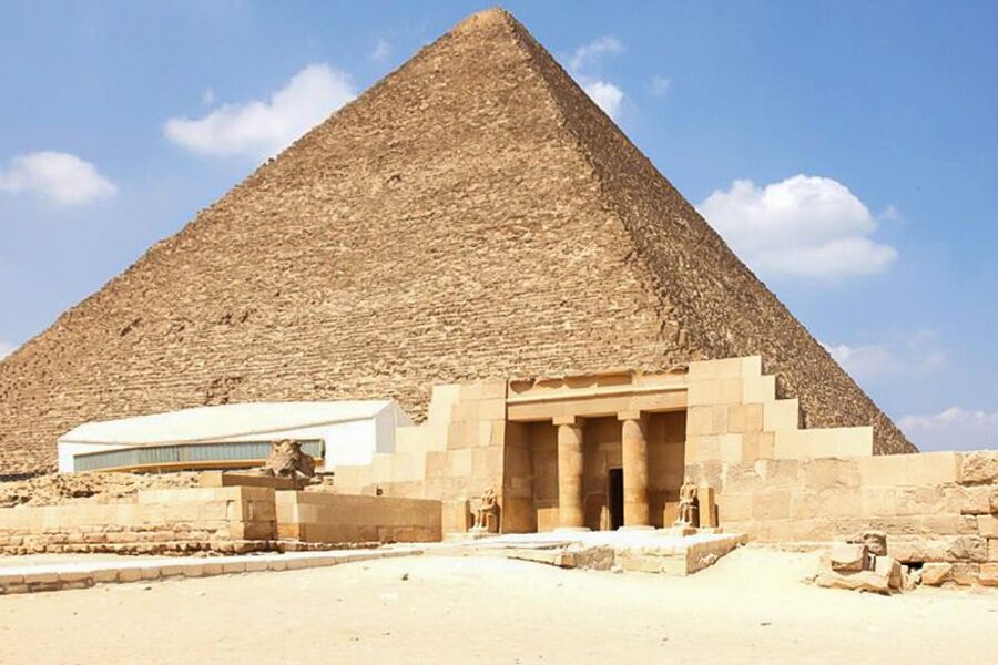 From Sharm El-Sheikh: Cairo's Pyramids: Full-Day By Flight - The Giza Plateau: Khufu, Khafre, Menkaure, and the Sphinx