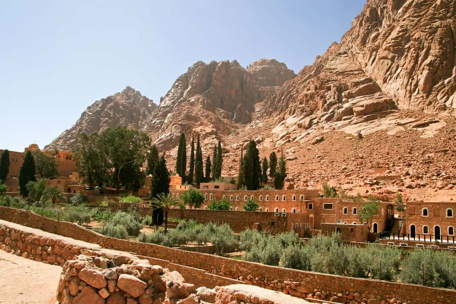 From Sharm: Mount Moses Trekking, Sunrise & Monastery Visit - Sunrise above the Sinai peaks