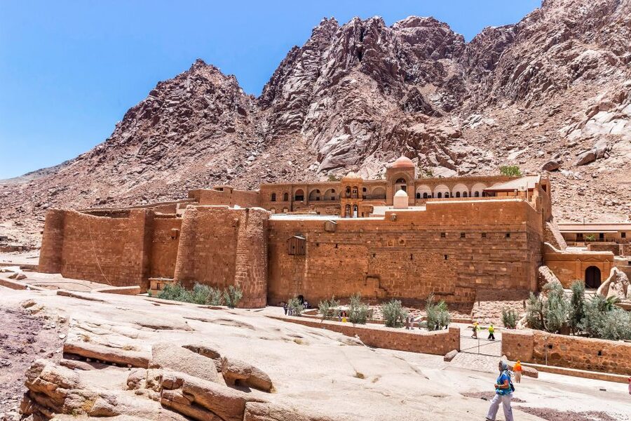 From Sharm: Mount Moses Trekking, Sunrise & Monastery Visit - St. Catherine’s Monastery and the burning bush