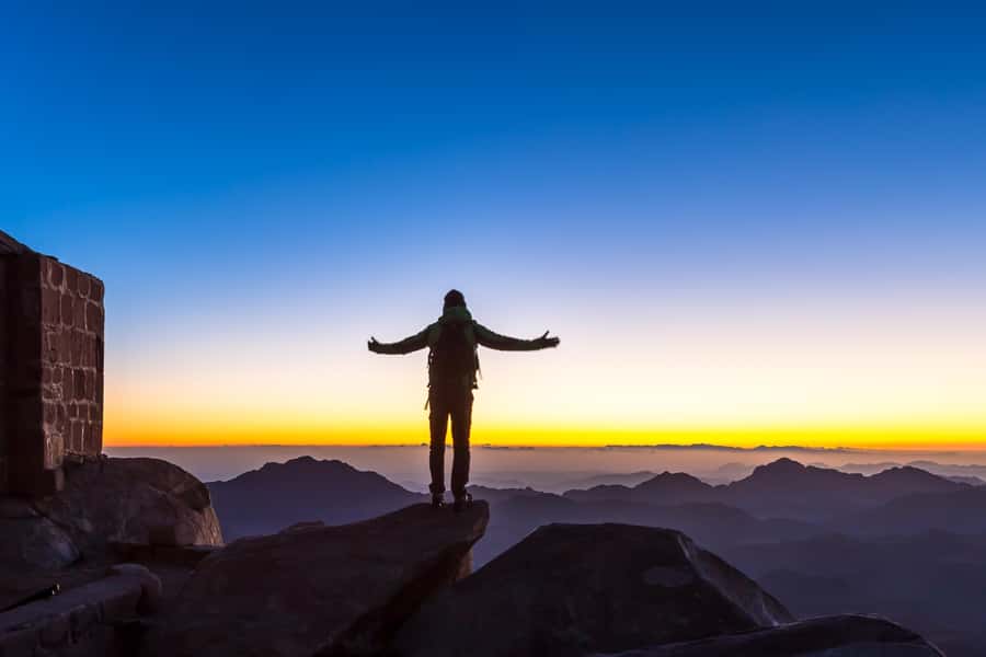 From Sharm: Mount Moses Trekking, Sunrise & Monastery Visit - Climbing Mount Sinai in the dark