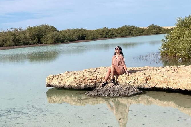 From Sharm: Ras Mohamed National Park and Magic Lake Day Tour - Mangrove trees in Red Sea water