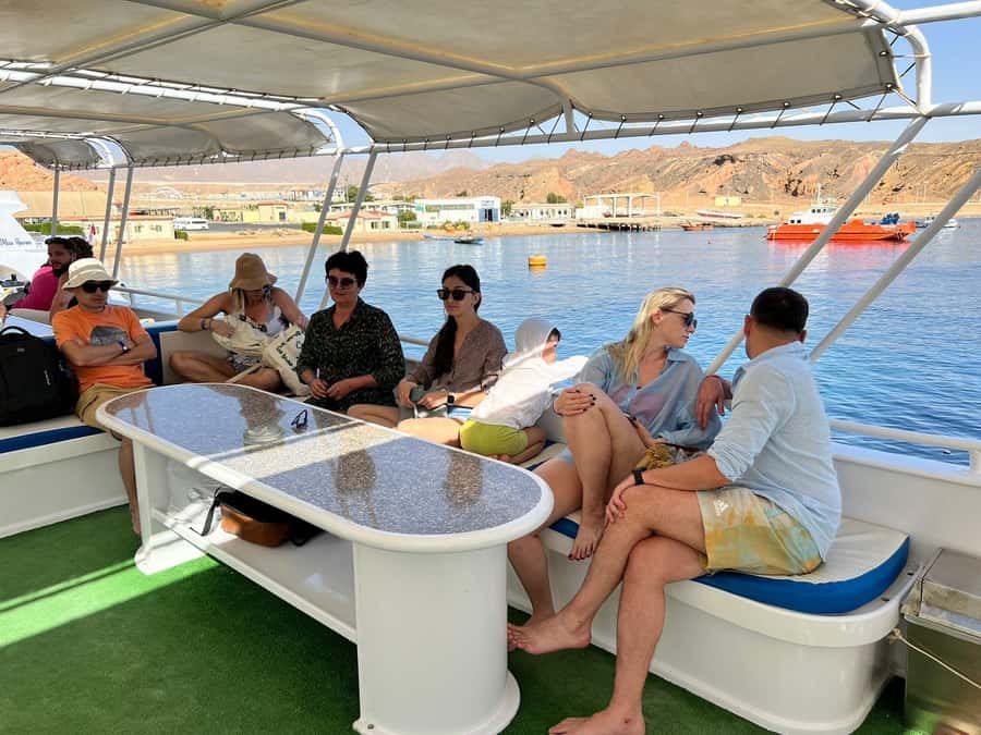From Sharm: Ras Mohammed Cruise with Island Visit and Lunch - Lunch, drinks, and the practical comforts