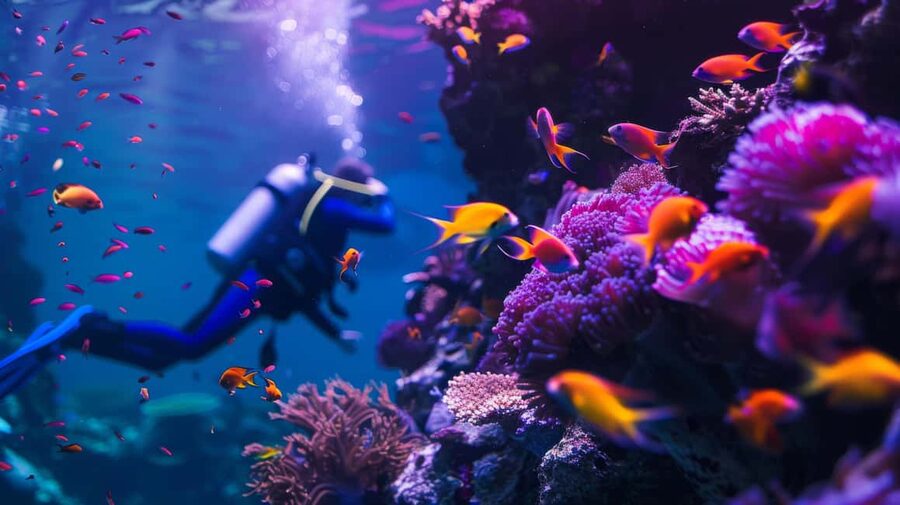 From Sharm: Ras Muhammed & White Island By Boat & intro Dive - What the beginner scuba session is really like