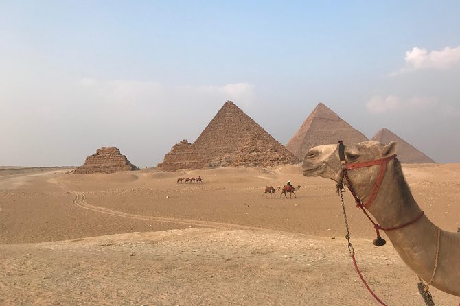 Full-Day Giza Pyramids and Egyptian Museum Private Tour - Three hours across the Giza Plateau