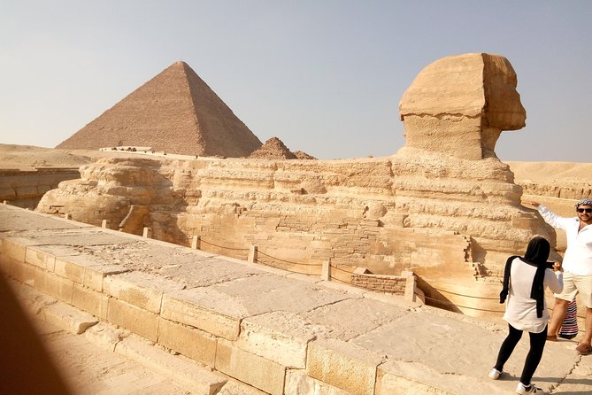 Full Day Private Tour Giza Pyramids Sphinx, Camel Ride, Egyptian Museum & Bazaar - The guide can shape the whole day