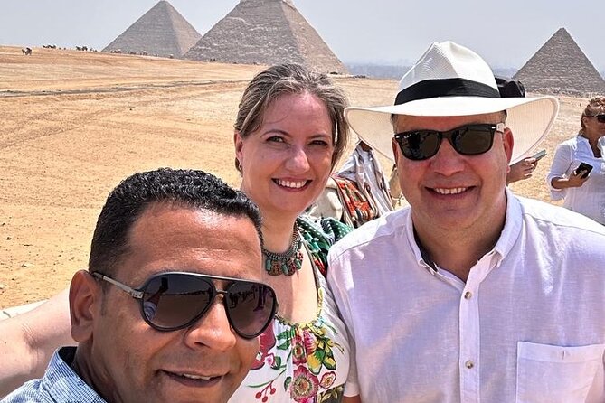 Full Day Tour Giza Pyramids, Sphinx, Egyptian Museum and Khan El Khalili Bazaar - A one-hour pause beside the Nile