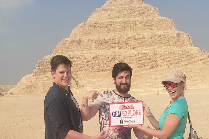 Full Day Tour Giza Pyramids, Sphinx, Saqqara &Dahshur Pyramids - Pyramid interiors require planning