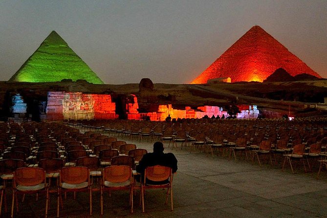 Full Day Tour to Pyramids of Giza, Saqqara Step Pyramids & Sound and Light Show - Guides, drivers, and the quality of the day