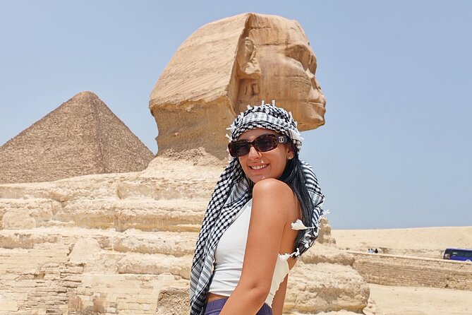 Giza pyramids all inclusive lunch, fees,camel&inside 3rd pyramid - The three royal pyramids and the smaller queen pyramids