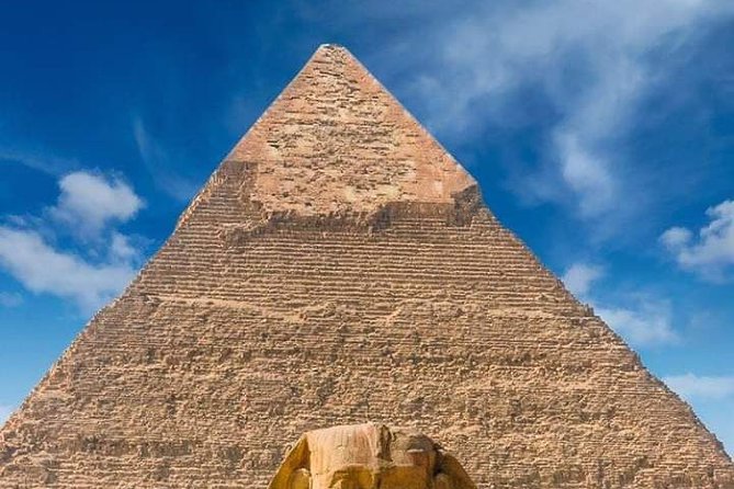 Giza Pyramids and Grand Museum GEM - Entering the Grand Egyptian Museum