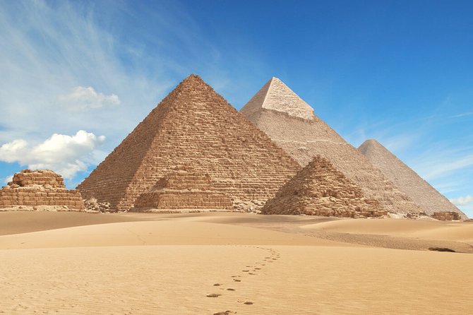 Giza Pyramids and Sakkara Tour - Giza’s three royal pyramids