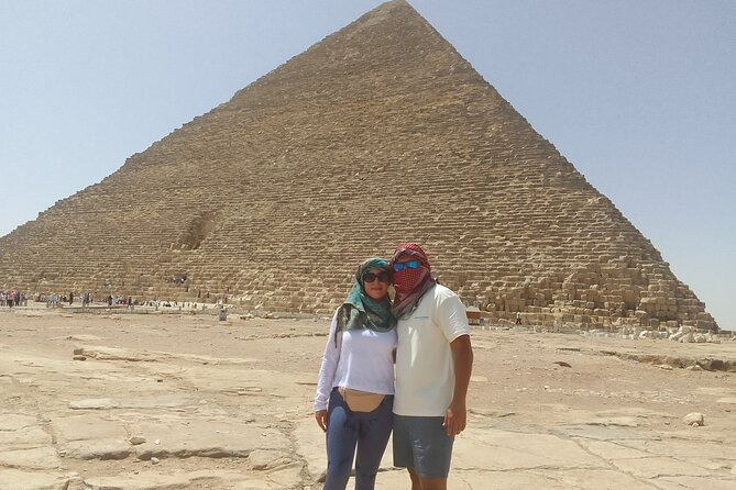 Giza pyramids and saqara and memfis - A 15-minute camel ride, kept short