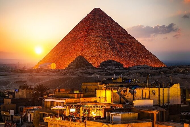 Giza pyramids and saqara and memfis - What the private car changes