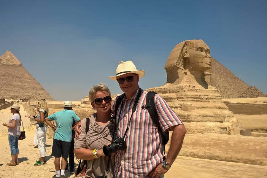 Giza Pyramids and Sphinx: Half-Day Private or Group Tour - The Great Pyramid of Cheops