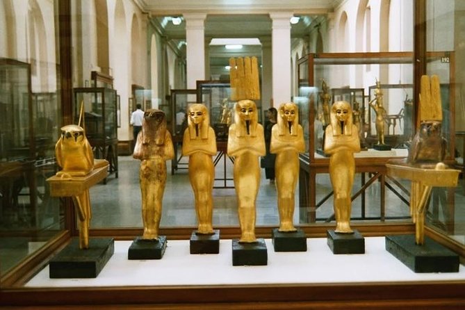 Giza pyramids and the Egyptian museum - The Egyptian Museum and King Tut’s golden mask