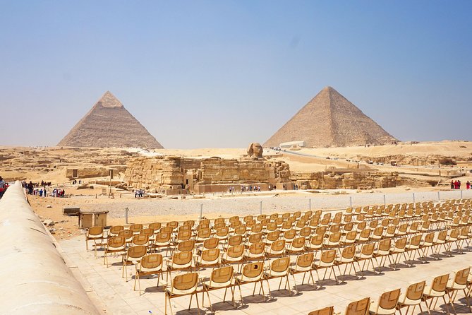 Giza Pyramids, Camel ride and Shopping with ATV Quad bike - A 30-minute camel ride with pyramid views