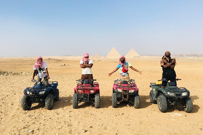Giza Pyramids, Camel ride and Shopping with ATV Quad bike - Shopping, lunch, and the Nile stop