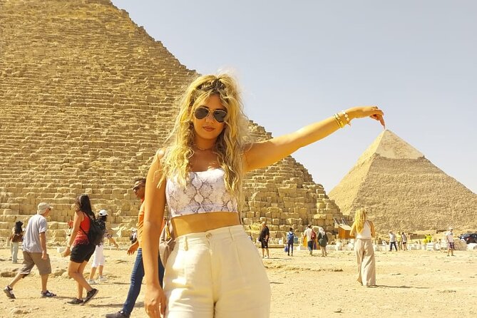 Giza Pyramids, Camel Ride, ATV and Shopping Tour w/ Dinner Cruise - The panoramic viewpoint and the photo factor