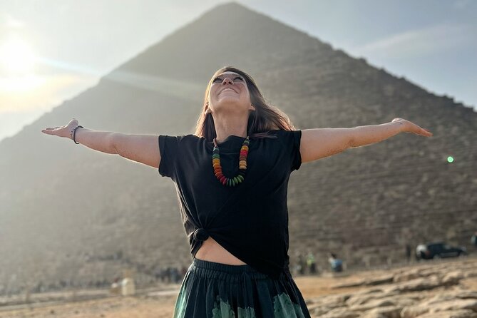 Giza Pyramids, Camel Ride, ATV Bike, Sobbing tour, Dinner Cruise - A 20-minute camel ride with pyramid views