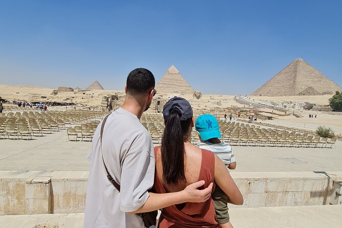 Giza Pyramids private tour, ATV bike, Lunch, Camel ride, shopping - Meeting the Sphinx and entering the valley temple area