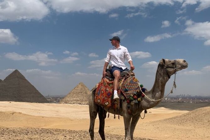 Giza Pyramids private tour, ATV bike, Lunch, Camel ride, shopping - The camel ride and the best pyramid photographs