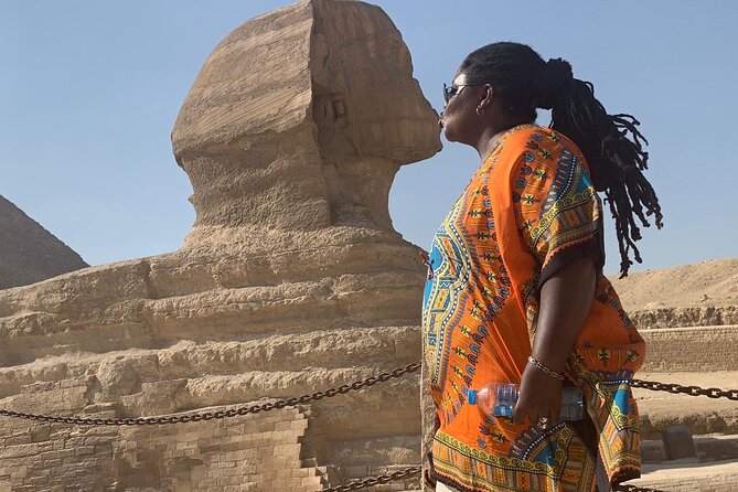 Giza Pyramids, Ride a Camel, Sphinx, Egyptian Museum& Bazaar, Lunch is included. - The Sphinx and Valley Temple