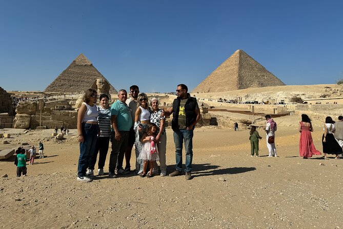 Giza Pyramids Sakkara Memphis Full Day Tour - Giza Pyramids, the day’s grand opening