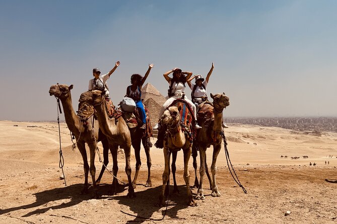 Giza Pyramids Sakkara Memphis Full Day Tour - Going inside a pyramid