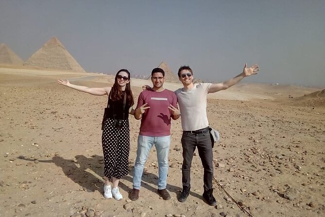 Giza Pyramids, Sphinx and Egyptian Museum tour - Seeing the Great Sphinx and Valley Temple