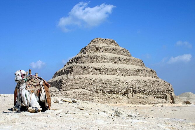 Giza pyramids, Sphinx, and the big museumum - Why the pyramid sequence makes sense