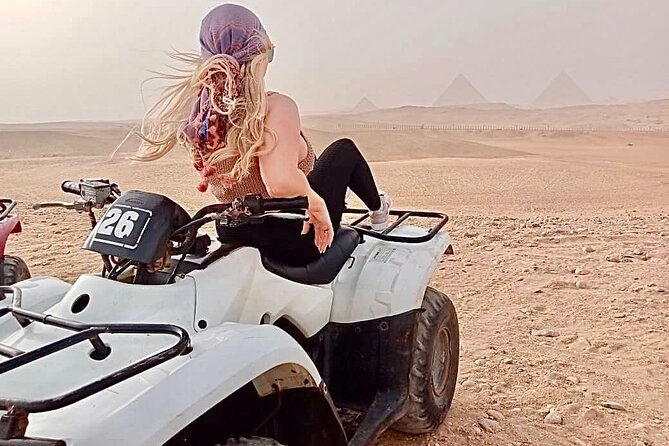 Giza pyramids,Sphinx,ATV bike,Camel ride, Dinner cruise& shopping - Why the private format matters in Cairo