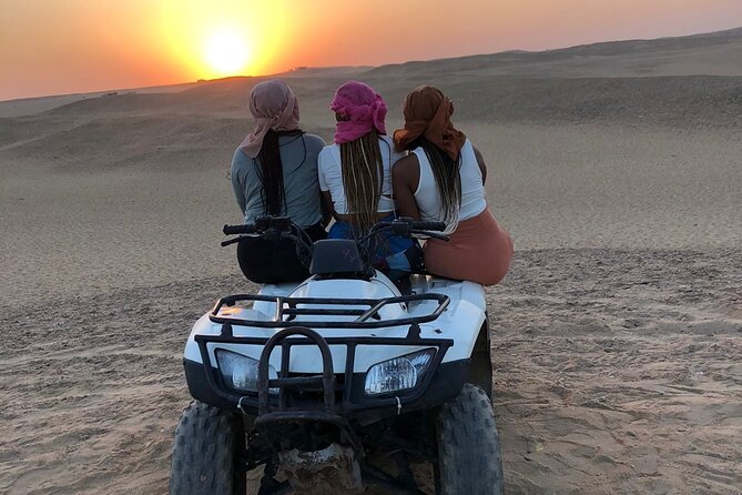 Giza pyramids, Sphinx, ATV bike, Lunch,Camel ride, Dinner cruise& shopping tour - Khafre, Menkaure, and the Valley Temple