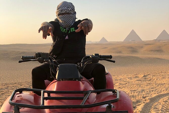 Giza pyramids, Sphinx, ATV bike, Lunch,Camel ride, Dinner cruise& shopping tour - Dinner on a Nile cruise