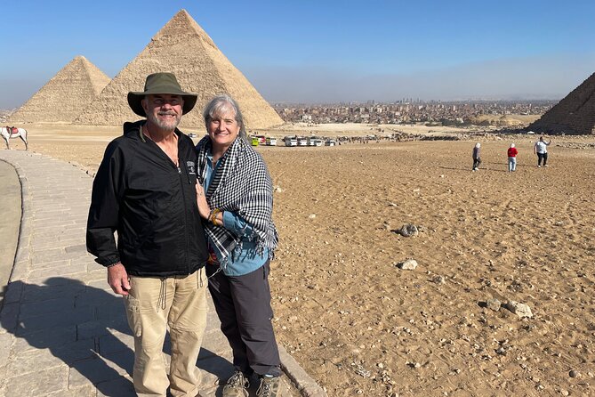Giza Pyramids, Sphinx, Egyptian Museum day tour with a guide - Guides, language, and the private format
