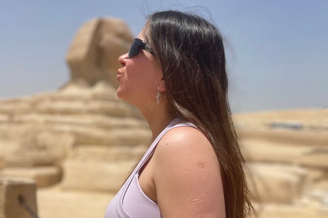 Giza Pyramids, Sphinx, Egyptian Museum day tour with a guide - Khufu, the Great Pyramid, and the first two hours