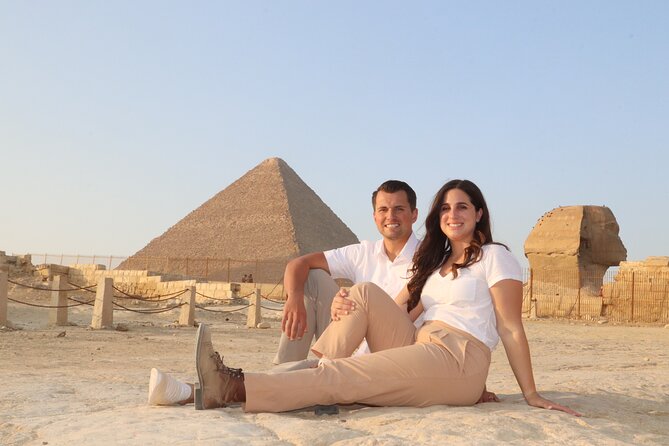 Giza pyramids, sphinx , panorama pyramids & shopping tour - The papyrus workshop and shopping stop